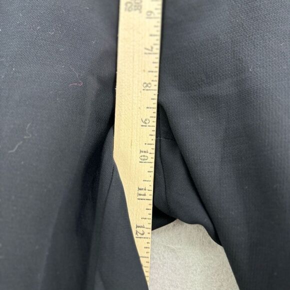 Aritzia Wilfred Crepe Darontal Pull On Pant Cropped Trousers Black Size 2 - Picture 11 of 13